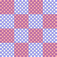 Hierarchical checkerboard decomposition of Ising lattice